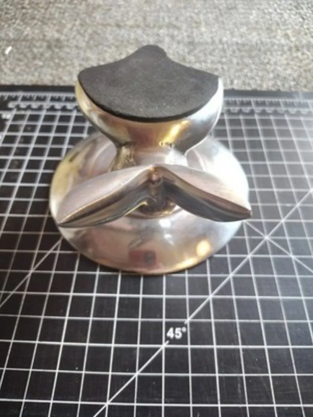 Silver Metal Bunny Dish Easter Spring Made Candle Holder, Candle Included Used